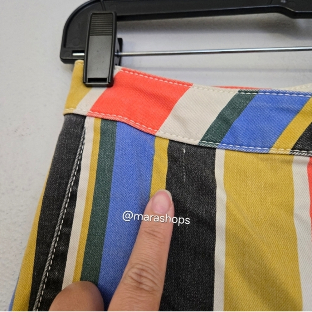 We The Free Float On By Stripe Bell Bottoms - Picture 6 of 7